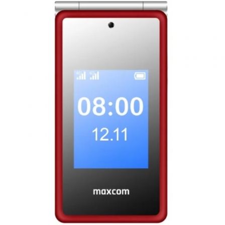 Maxcom MM 835L Rojo con Doble Pantalla y Botón SOS Maxcom MM 835L Rojo con Doble Pantalla y Botón SOS